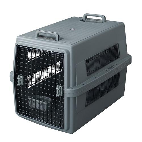 ペット用品 犬用 エアトラベルキャリー ダークグレー ATC-870 アイリスオーヤマ エアトラベルキヤリ-DGY870