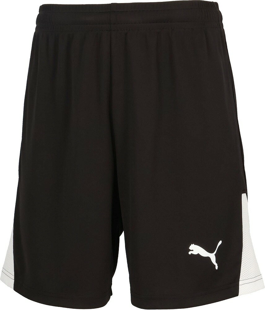 プーマ TEAMLIGA ショーツ（PUMA Black-PUMA White-PUMA White・サイズ：M） PJ-707346-03-M