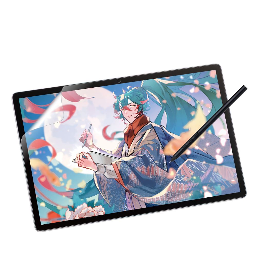 【返品種別A】□「返品種別」について詳しくはこちら□2026年02月 発売※対応機種をお確かめの上でご購入ください。◆ケント紙に近い描き心地を実現！　表面特殊加工によりケント紙のようにしっかりとした描き心地を実現。すべりすぎないので線画が描きやすい、ペーパーライクフィルムです。◆指紋をはじく！　指すべり快適！　フッ素加工により、水を弾き、汚れもつきにくく、キレイな状態を保つことができます。◆指紋が付きにくく簡単に拭き取れるフィルム表面の指紋防止加工により、指紋が付きにくく残った場合でも簡単に拭き取れます。タッチ操作をしても指紋が目立ちにくくなっています。◆光の反射・映り込みを抑える画面のチラつきを抑えるAG（アンチグレア）加工により、光の映り込みを防ぎ、目に優しく見やすい画面を保ちます。◆入った気泡が24時間後に消える貼る際に気泡が入りにくく、入った場合でも時間の経過とともに気泡が分散され目立たなくなります。また、小さなホコリ等を吸収し画面に気泡が残りません。◆指すべりがなめらか指すべりがなめらかになり、画面上での操作がスムーズで快適になります。◆傷が付きにくくフィルムをきれいに保つハードコート加工により、傷が付きにくくフィルムをきれいな状態のまま長く保ちます。◆チラつきを防ぎ目に優しく画面が見やすい特殊加工によりフィルムのチラつきを防ぎ、目に優しく見やすい画面を保ちます。◆失敗しても貼り直しができるシリコン素材の吸着面により、フィルムをはがしても吸着力を損ねずに貼り直すことが可能です。◆置くだけで自然に貼り付き貼りやすい自己吸着加工により、フィルムを置くだけで自然と画面に貼り付きます。■　仕　様　■対応機種：Wacom MovinkPad Pro 14 (DTHA140L0Z)セット内容：画面保護フィルム(紙心地・エアーレス・指紋防止・反射防止・ケント紙タイプ)×1、ホコリ取りシール×1、クリーニングクロス(乾式)×1、ヘラ×1材質：接着面:シリコン、外側:PET[TBWMP14FLAPLL]パソコン周辺＞ペンタブレット＞ペンタブレット オプション＞オーバーレイシート