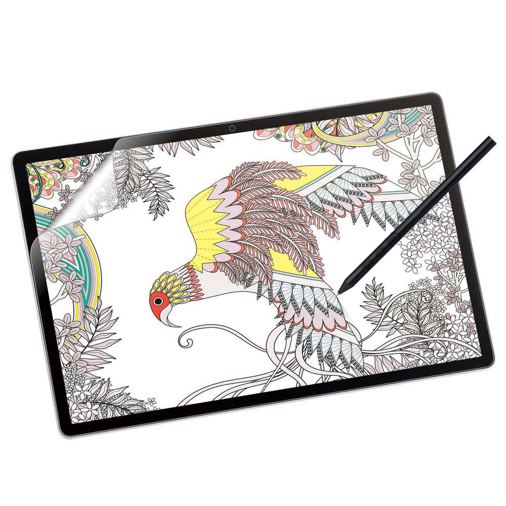 エレコム Wacom MovinkPad Pro 14 ( DTHA140L0Z )用 フィルム 高精細 反射防止 アンチグレア ちらつき抑制 指紋防止 気泡防止 自己吸着 TB-WMP14FLFAHD