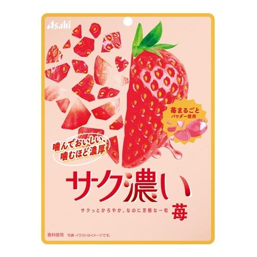サク濃い 苺 52g アサヒグループ食品 サクコイイチゴ52G