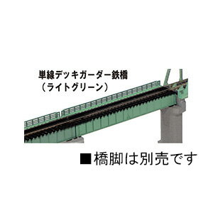 ［鉄道模型］カトー (Nゲージ) 20-459 単線デッキガーダー鉄橋（ライトグリーン）