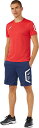 2031D911-400-XL アシックス メンズ ハーフパンツ(ピーコート・サイズ:XL) TEAM HEX KNIT HARF PNT RE