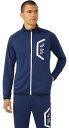 2031D909-400-L アシックス メンズ トレーニングジャケット(ピーコート・サイズ:L) TEAM HEX KNIT JKT RE(4)