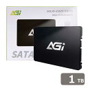 AGI（エージーアイ） AGI AI238 2.5インチ SATA III 内蔵SSD 1TB 読込550MB/s 書込490MB/s QLC メーカー3年保証 PS4対応 AGI1K0GIMAI238