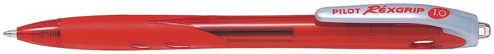パイロット 油性ボールペン レックスグリップ 1.0mm（レッド） PILOT BRG-10M-RR