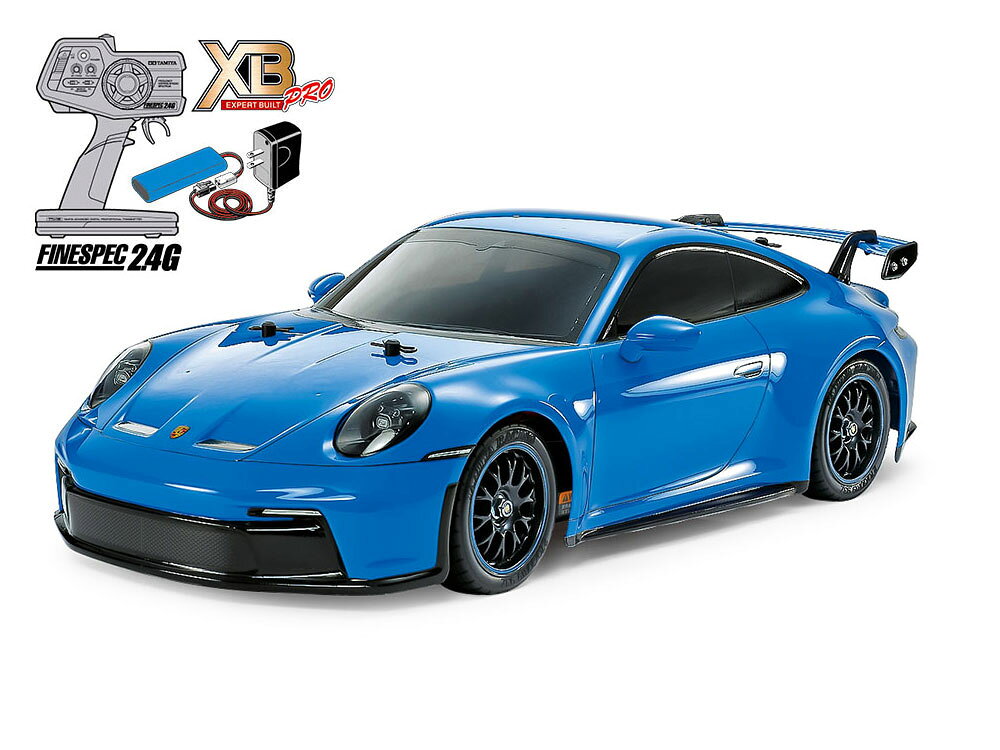 タミヤ 1/10 XBシリーズ（完成モデル） No.237 XB ポルシェ 911 GT3 (992) (TT-02シャーシ)【57937】 ラジコン