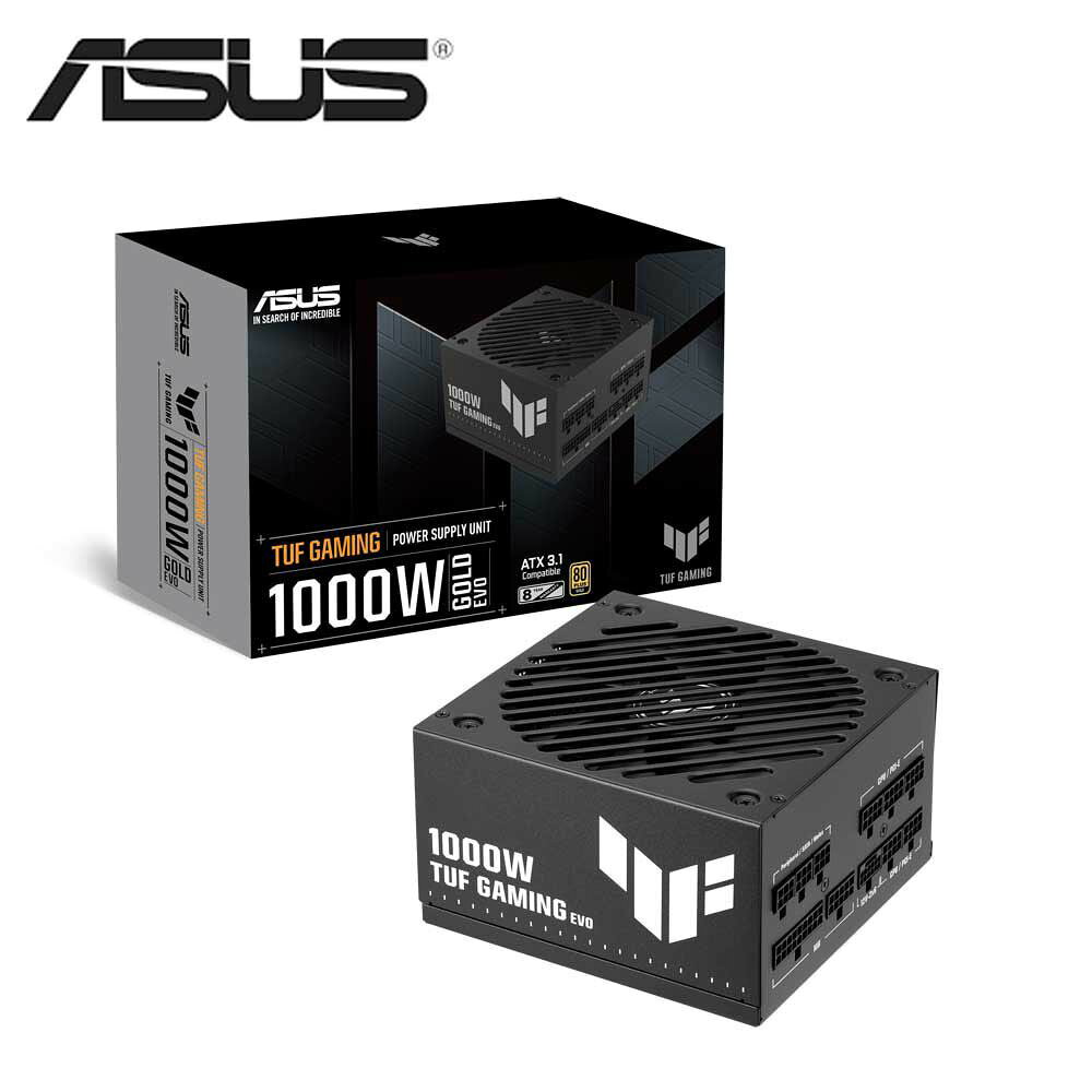 ASUS TUF Gaming 1000W Gold EVO ATX 3.1対応 電源ユニット TUF-GAMING-1000G-EVO