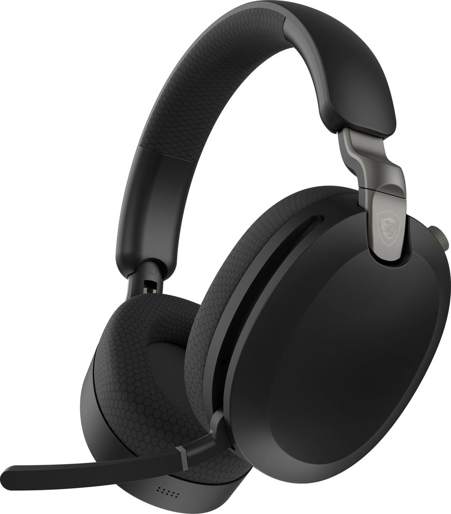 MSI ワイヤレスゲーミングヘッドセット MSI MAESTRO 500 W Black MAESTRO-500-W-BLACK