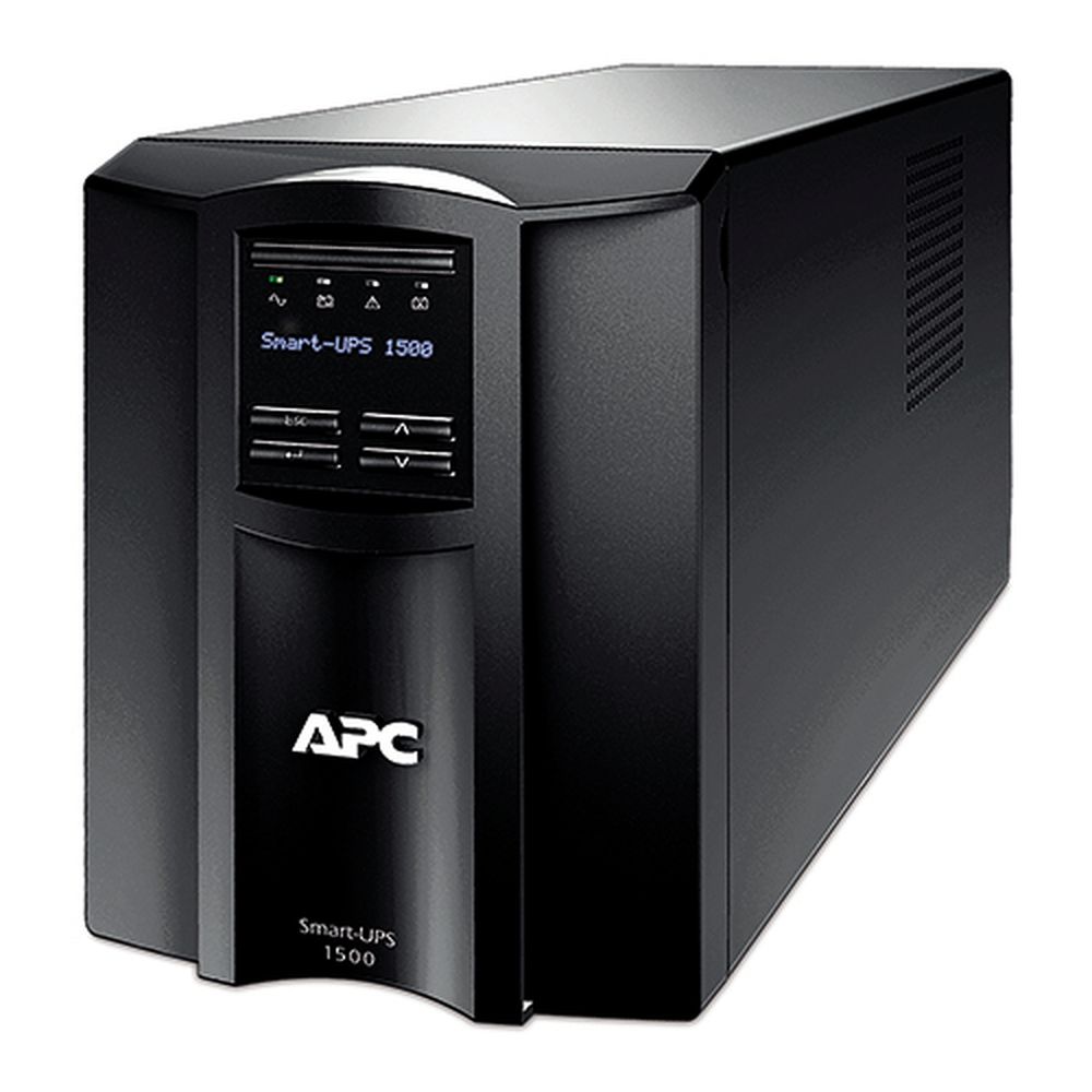 シュナイダーエレクトリック（APC） 無停電電源装置（UPS） APC Smart-UPS SMTシリーズ 単相100V 1200VA/980W・1500VA/980W ラインインタラクティブ方式 正弦波 タワー型 7年保証 SMT1500J7W