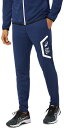 2031D910-400-S アシックス メンズ トレーニングパンツ(ピーコート・サイズ:S) TEAM HEX KNIT PNT RE