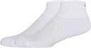 3033B701-100-XS アシックス ユニセックス 通気ソックス(10cm丈)(ブリリアントホワイト・サイズ:XS) SOCKS10