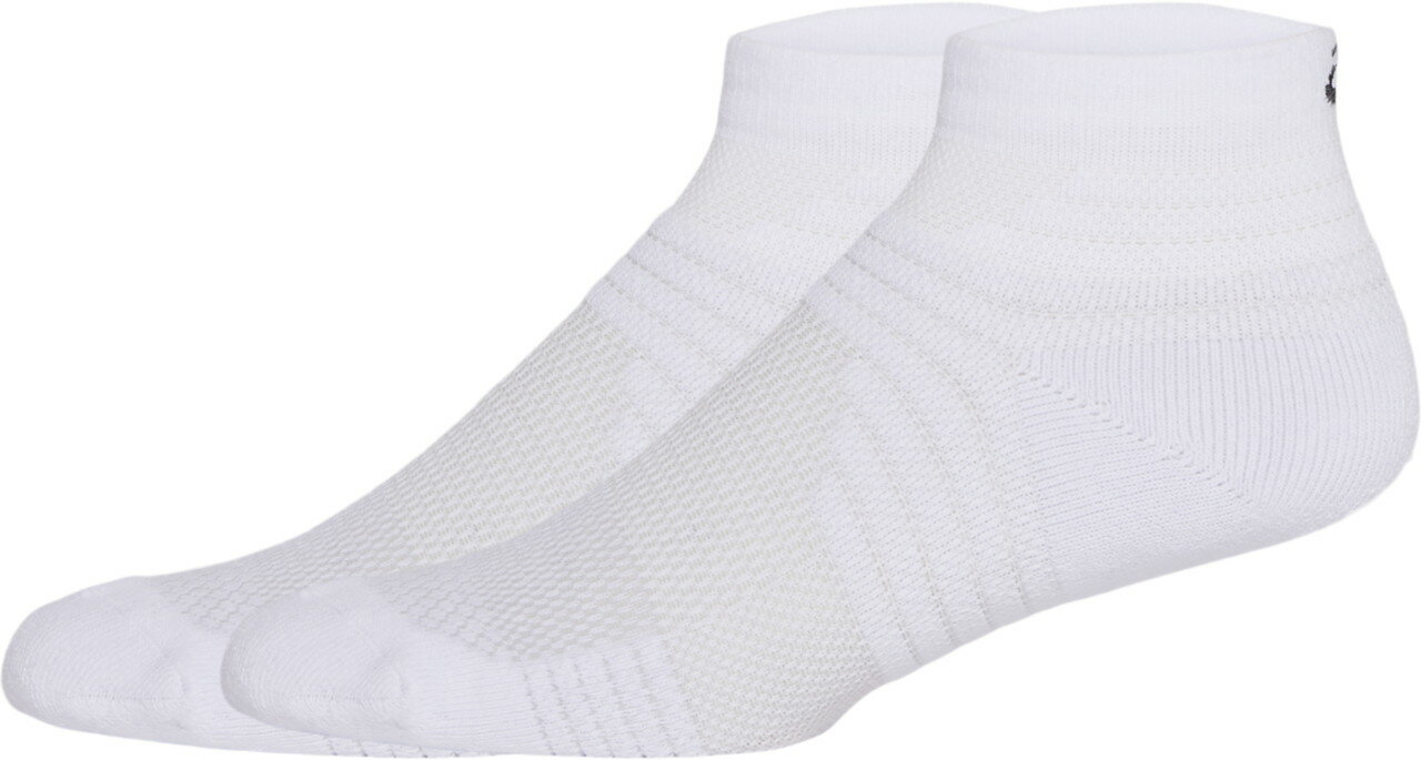 3033B701-100-M アシックス ユニセックス 通気ソックス（10cm丈）（ブリリアントホワイト・サイズ：M） SOCKS10