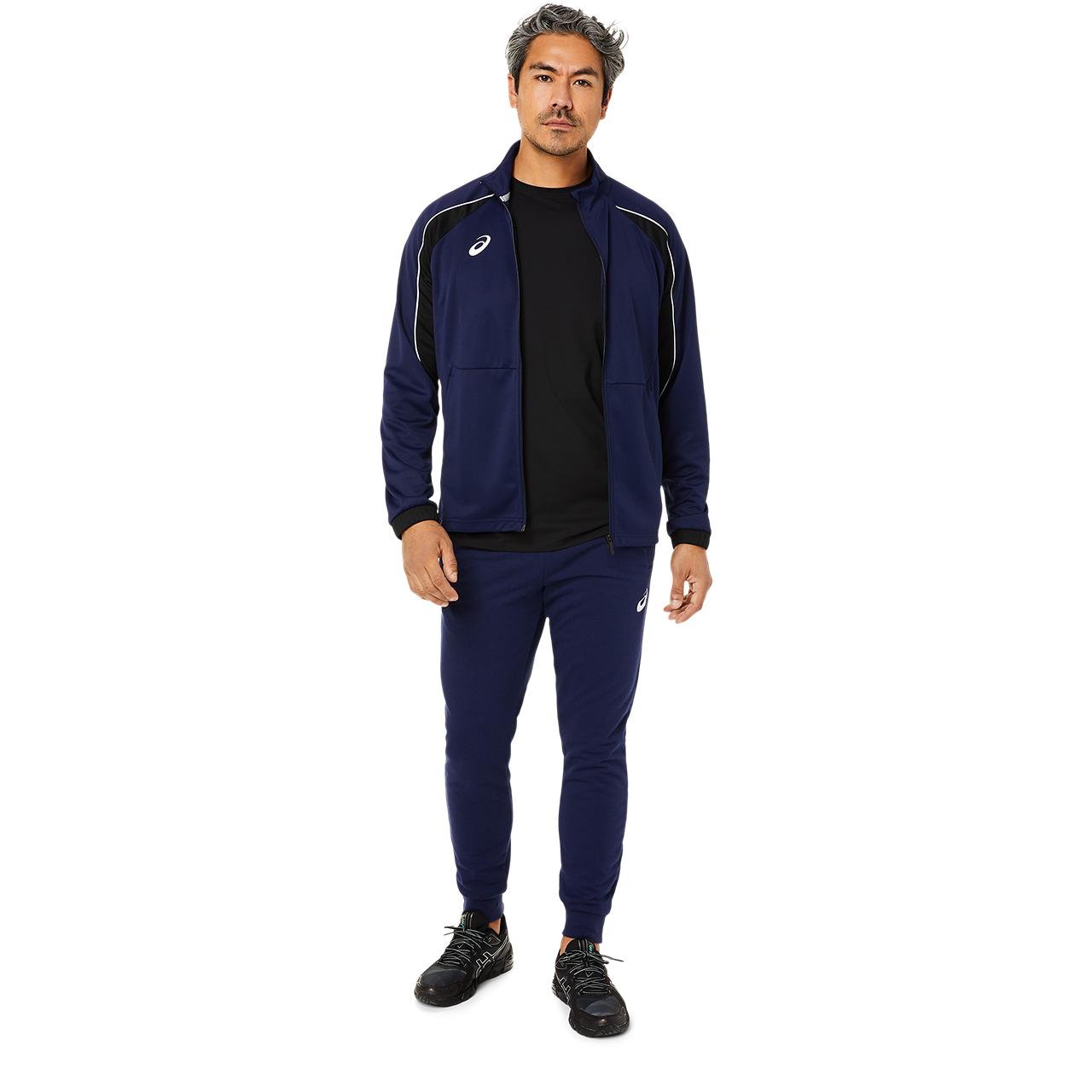 2031E098-400-M アシックス メンズ スウェットスリムパンツ（ピーコート・サイズ：M） TEAM　T/C　SWEAT　PANT（SLIM） [2031E098400M]