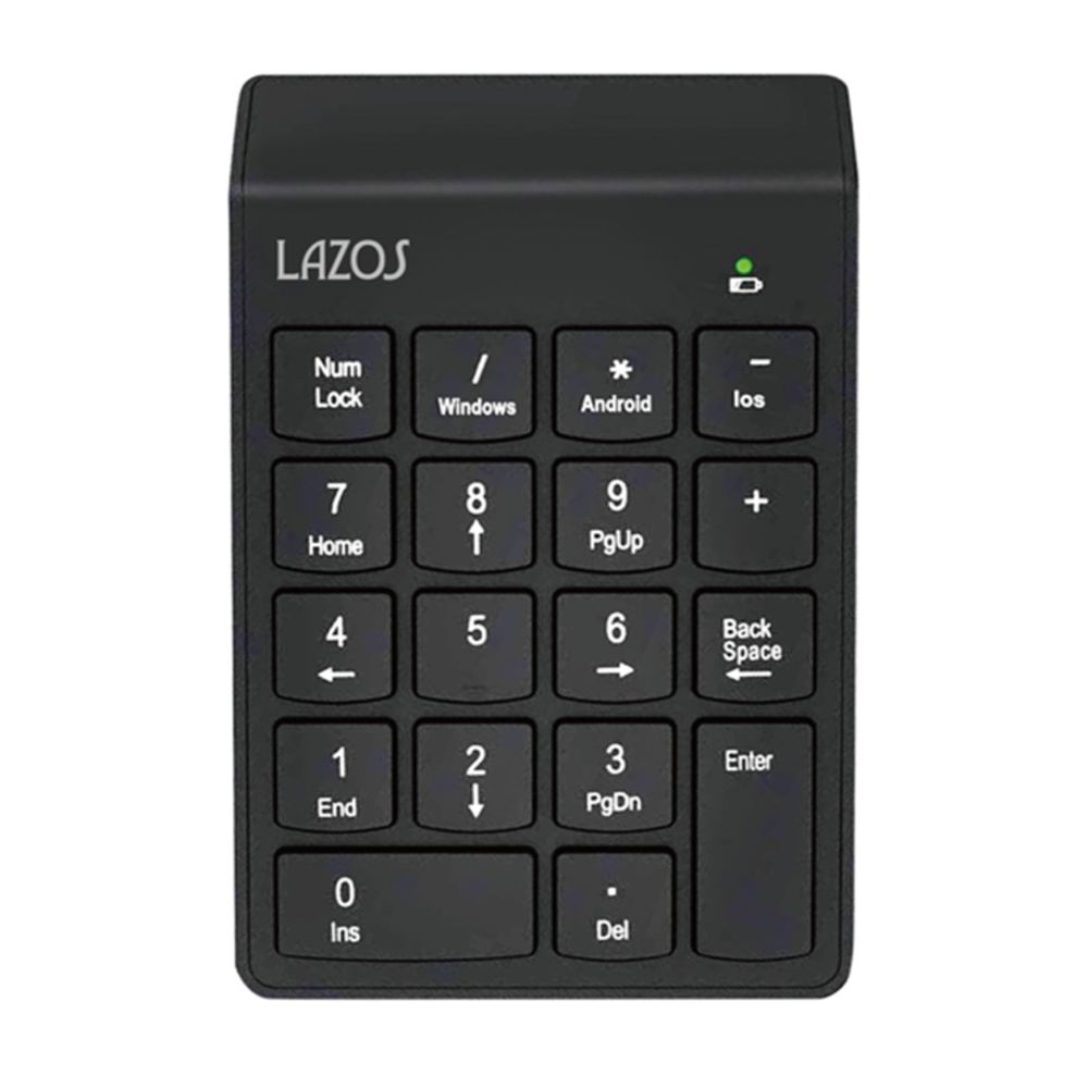 Lazos（ラソス） Bluetoothテンキー(Windows / Android / iOS対応) L-WKB2.4-1