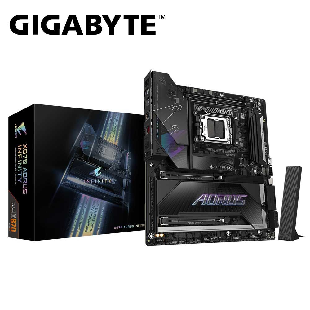 GIGABYTE｜ギガバイト GIGABYTE X870 AORUS INFINITY マザーボード（ブラック） X870AORUSINFINITY