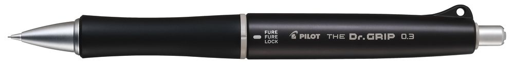 パイロット ザ・ドクターグリップ シャープペンシル 0.3mm（ブラック） PILOT HTDG-13-B
