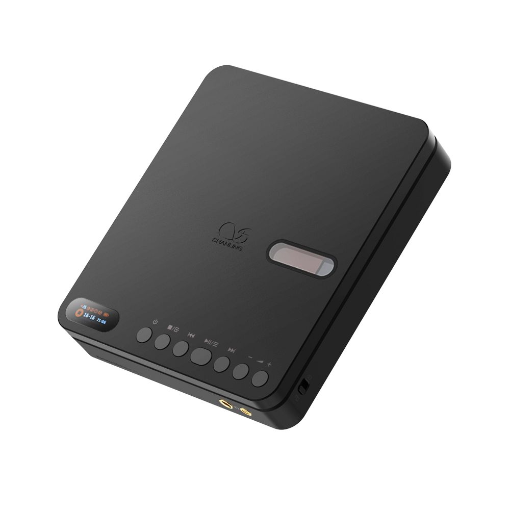 シャンリン Bluetooth対応ポータブルCDプレーヤー（ブラック） SH-ECPLAY-BK Shanling　EC Play