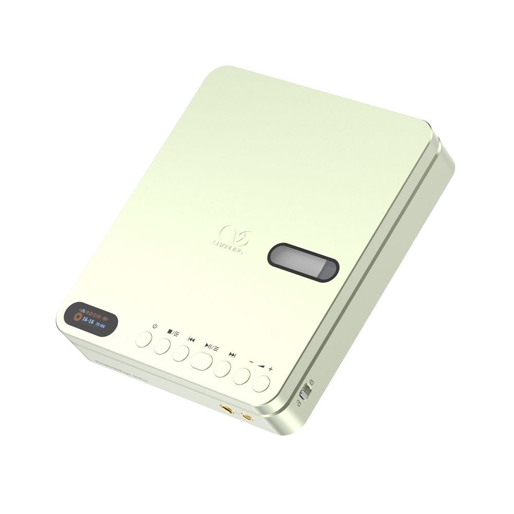 シャンリン Bluetooth対応ポータブルCDプレーヤー（グリーン） SH-ECPLAY-GR Shanling　EC Play