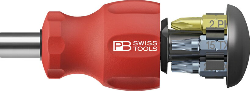 PB 8453 PBスイスツールズ スタビーインサイダー ビット：プラス・マイナス・ヘクスローブ(パック無し) PB Swiss Tools PBSwissTools ビットドライバーハンドル スタビータイプ