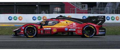 LOOKSMART 1/64 Ferrari 499P - No. 50 Ferrari - AF Corse Le Mans 24H 2026 ミニカー
