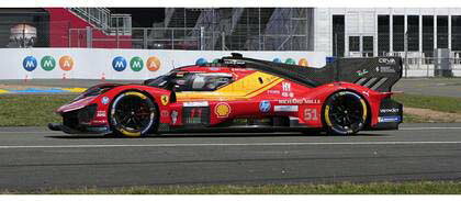 LOOKSMART 1/64 Ferrari 499P - No. 51 Ferrari - AF Corse 5th Le Mans 24H 2026 ミニカー