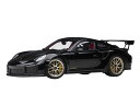 オートアート 1/18 ポルシェ 911（991.2） GT2 RS ヴァイザッハ パッケージ（ブラック/カーボンブラック）【78186】 ミニカー