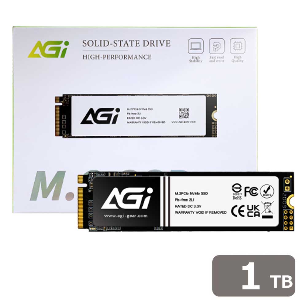 AGI（エージーアイ） AGI AI818 Gen4 x4 NVMe M.2 SSD 1TB 書込4700MB/s 読込2800MB/s TLC メーカー3年保証 AGI1T0G43AI818