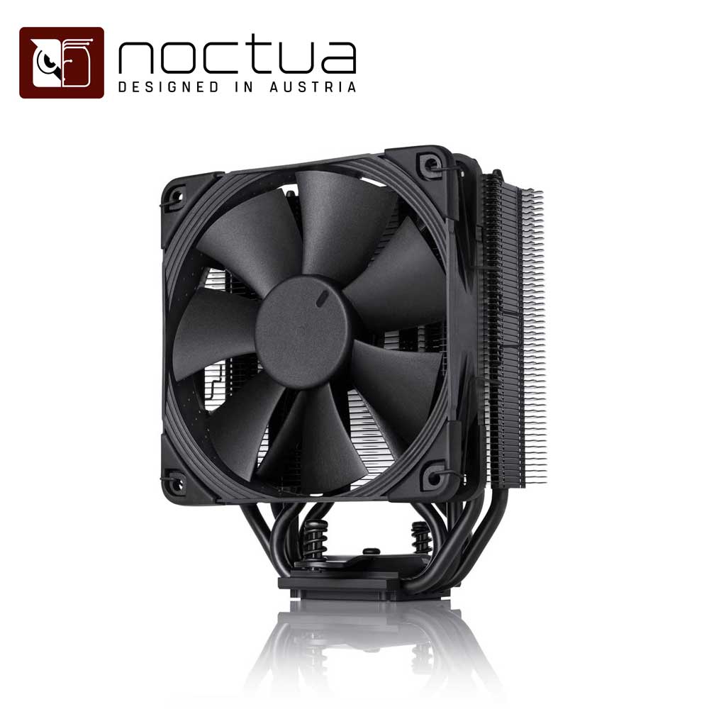 Noctua シングルタワー 空冷式CPUクーラー NH-U12S chromax.black（ブラック） NH-U12S-CH-BK