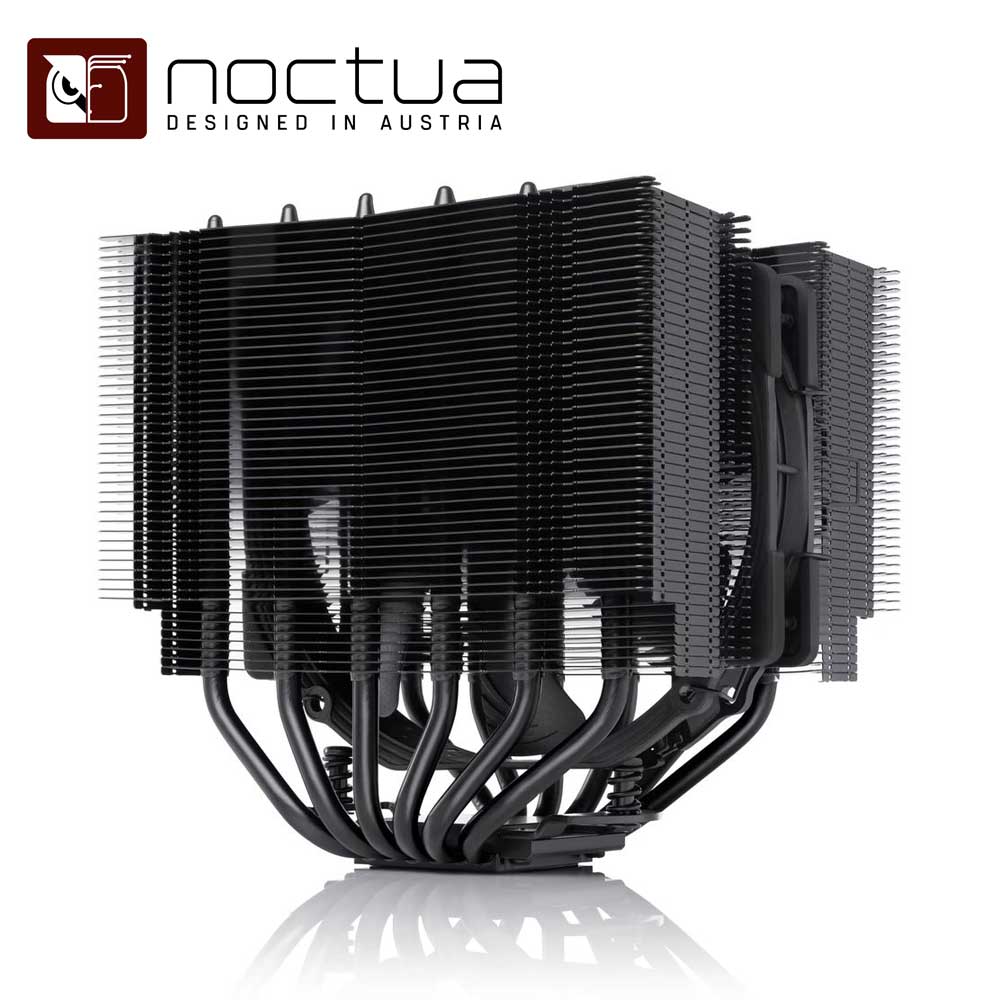 Noctua｜ノクチュア ツインタワー 空冷式CPUクーラー NH-D15S chromax.black（ブラック） NH-D15S-CH-BK
