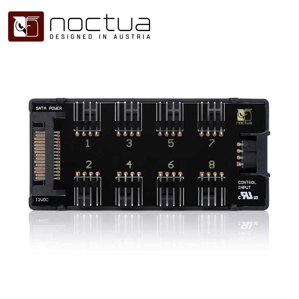 Noctua｜ノクチュア 8 channel PWM fan HUB NA-FH1