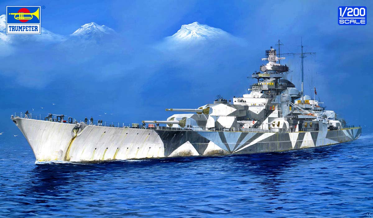 トランペッター 1/200 ドイツ海軍戦艦 テルピッツ【03703】 プラモデル