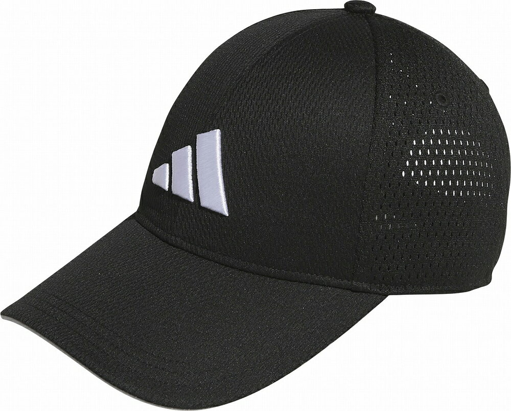 アディダス ジュニア キッズ メッシュキャップ（ブラック・サイズ：OSFC） AJ-KCE25-JL5168-OSFC adidas