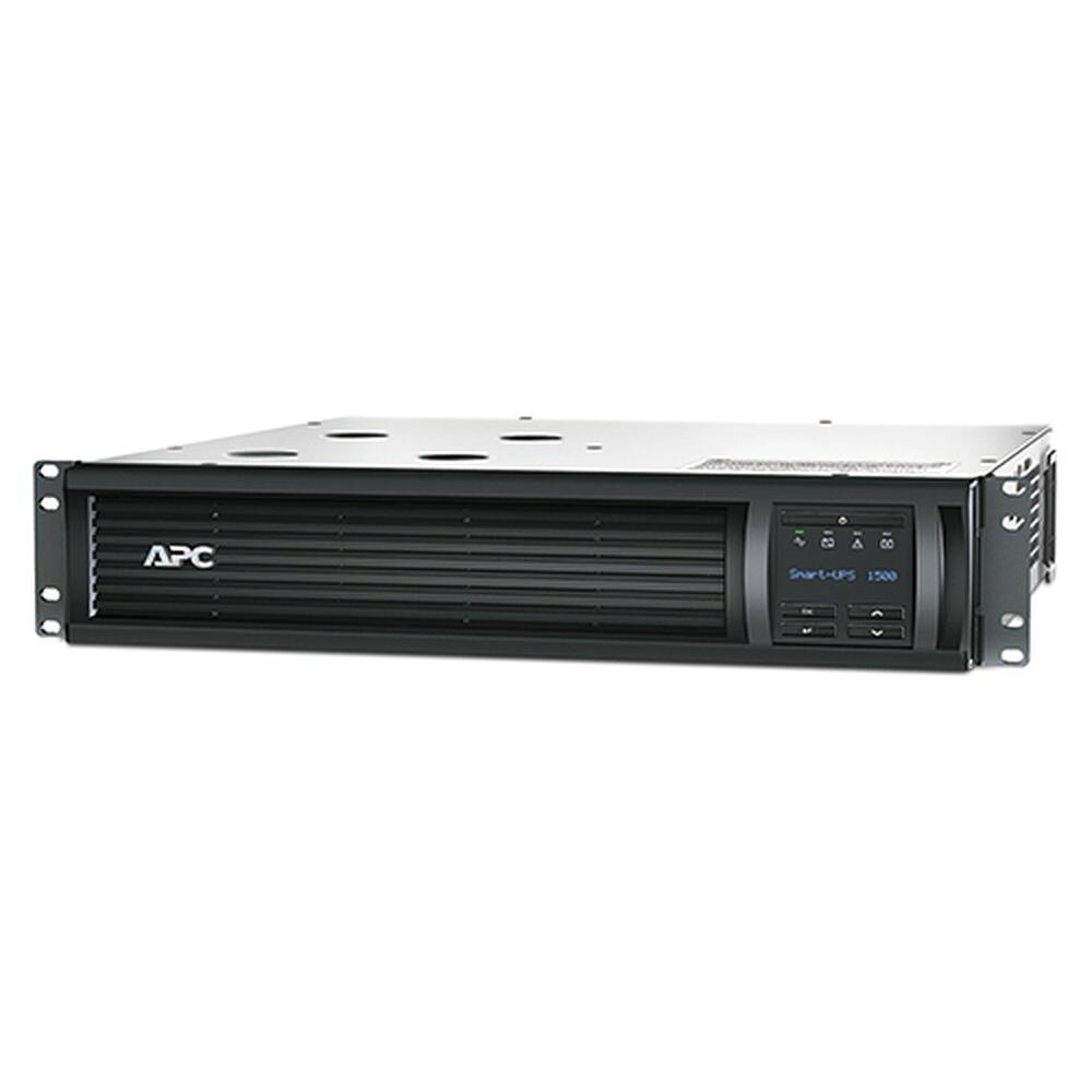 シュナイダーエレクトリック（APC） 無停電電源装置（UPS） APC Smart-UPS SMTシリーズ 単相100V 1500VA/1200W ラインインタラクティブ方式 正弦波 ラックマウント型 2U 保証3年 SMT1500RMJ2U3W