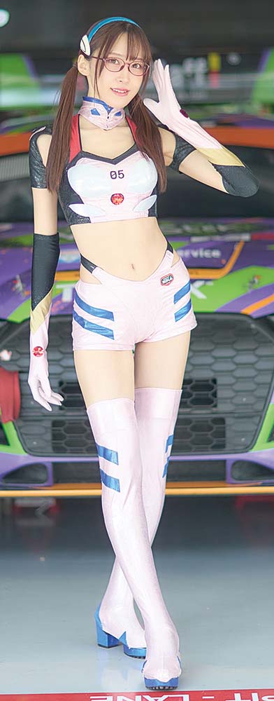 ハセガワ 1/12 リアルフィギュアコレクション “エヴァンゲリオンレーシング” サーキットメイト 雪野るな/真希波・マリ・イラストリアス（2026）【SP709】 未塗装レジンフィギュア