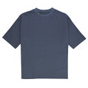 FB-700ABL-S FUBAR オーバーサイズ5分袖 クールTシャツ(アッシュブルー・サイズ:S) フーバー おたふく手袋(4)