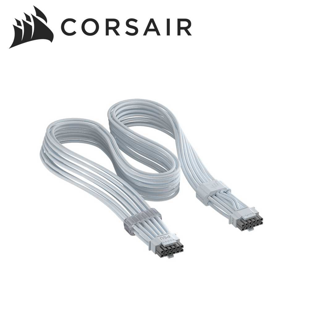 CORSAIR｜コルセア CORSAIR ThermalProtect PCIe 5.1 600W 12V-2x6 電源ケーブル（ホワイト） CP-8920473