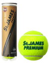 セントジェームス プレミアム 庭球 STJPRMA4TI ダンロップ 硬式テニスボール St.JAMES PREMIUM(セント・ジェームス・プレミアム) 4球入りボトル(4)