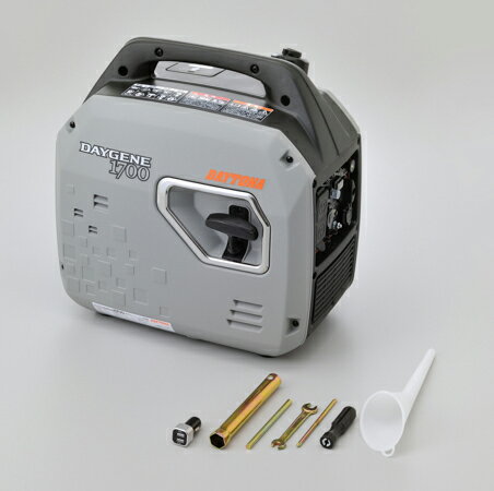 デイトナ 静音型インバーター発電機 デイジェネ1700 26219 DAYTONA