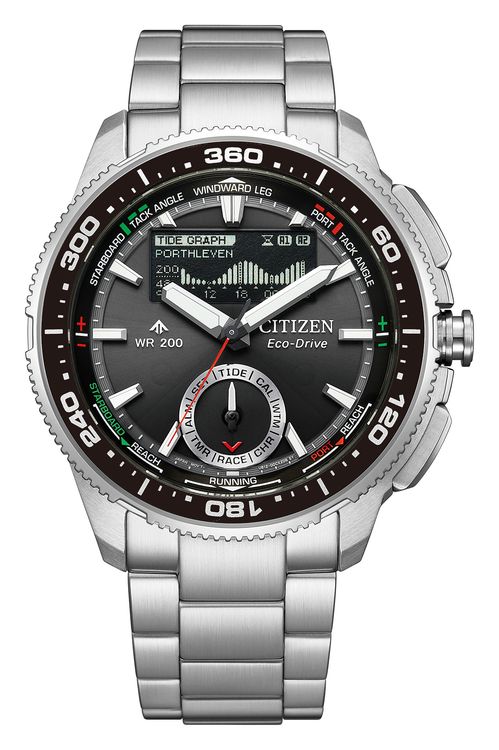 シチズン 【国内正規品】プロマスター　MARINEシリーズ　コンビネーションウオッチ　Wave Tracker エコ・ドライブ　メンズタイプ JV3001-53E [JV300153E]【返品種別A】
