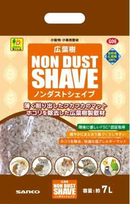小動物・小鳥用敷材 広葉樹ノンダストシェイプ 7L 三晃商会 コウヨウジユノンダストシエイブ7L