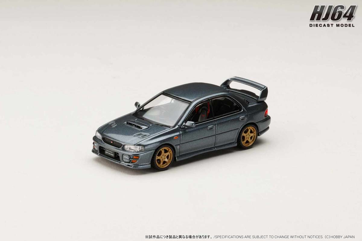 ホビージャパン 1/64 WRX STI EJ20 ファイナルエディション ミニカー