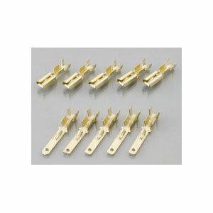 0900-755-01010 キタコ 平型端子SET 110型コネクター用 オスメス各5SET KITACO