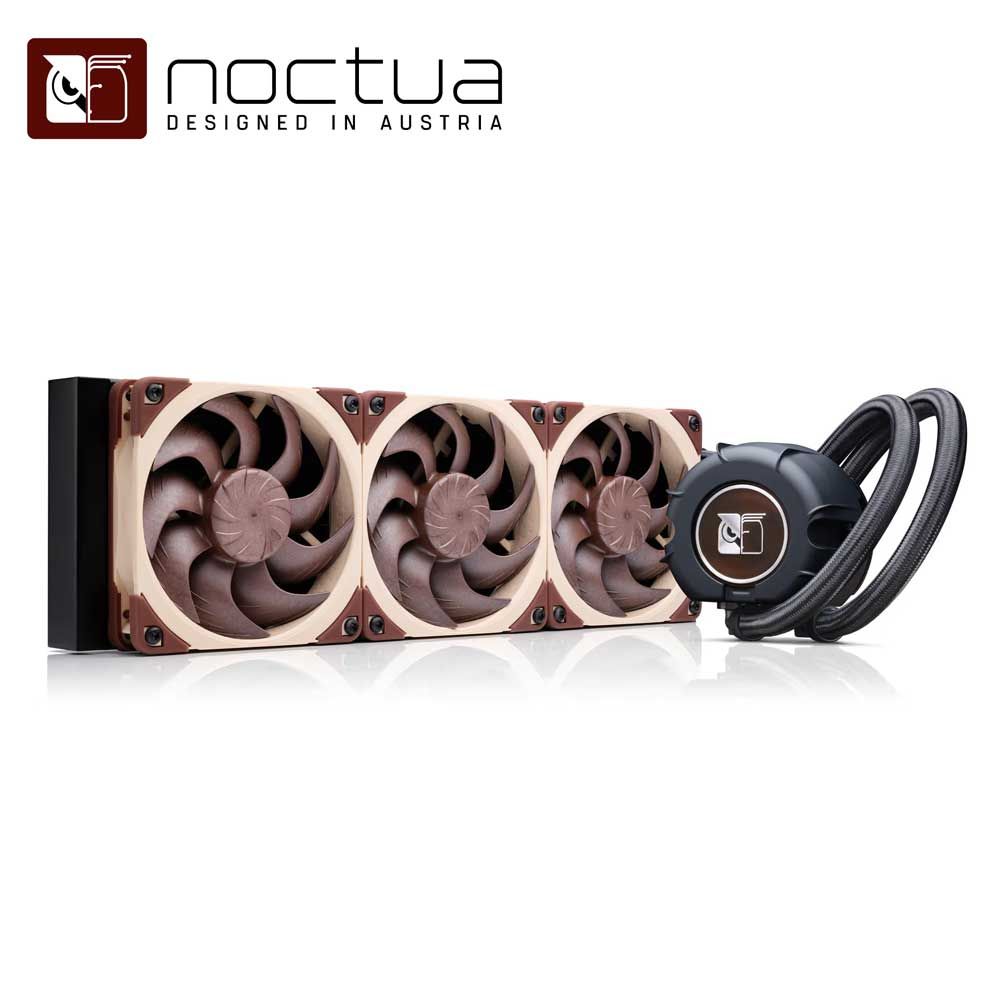 Noctua｜ノクチュア 一体型水冷CPUクーラー 「NL-LC1」シリーズ 360mmファン（ブラウン） NL-LC1-36
