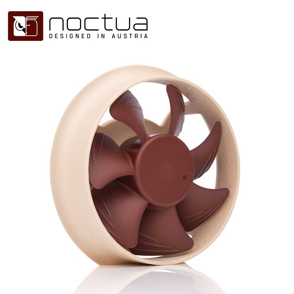 Noctua 一体型水冷CPUクーラー 「NL-LC1」シリーズ オプション補助冷却 80mmファン（ブラウン） NL-ACF1