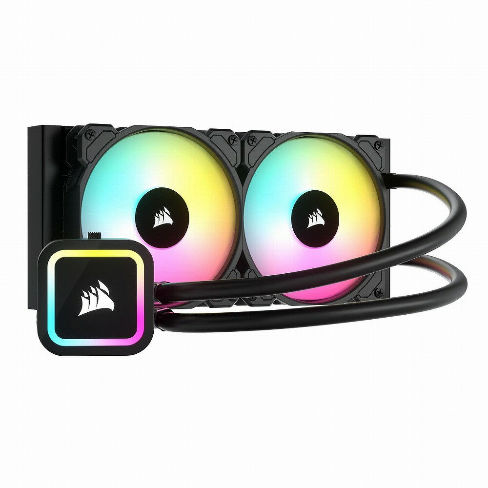 CORSAIR（コルセア） H100x RGB ELITE 水冷一体型CPUクーラー CW-9060065-WW2