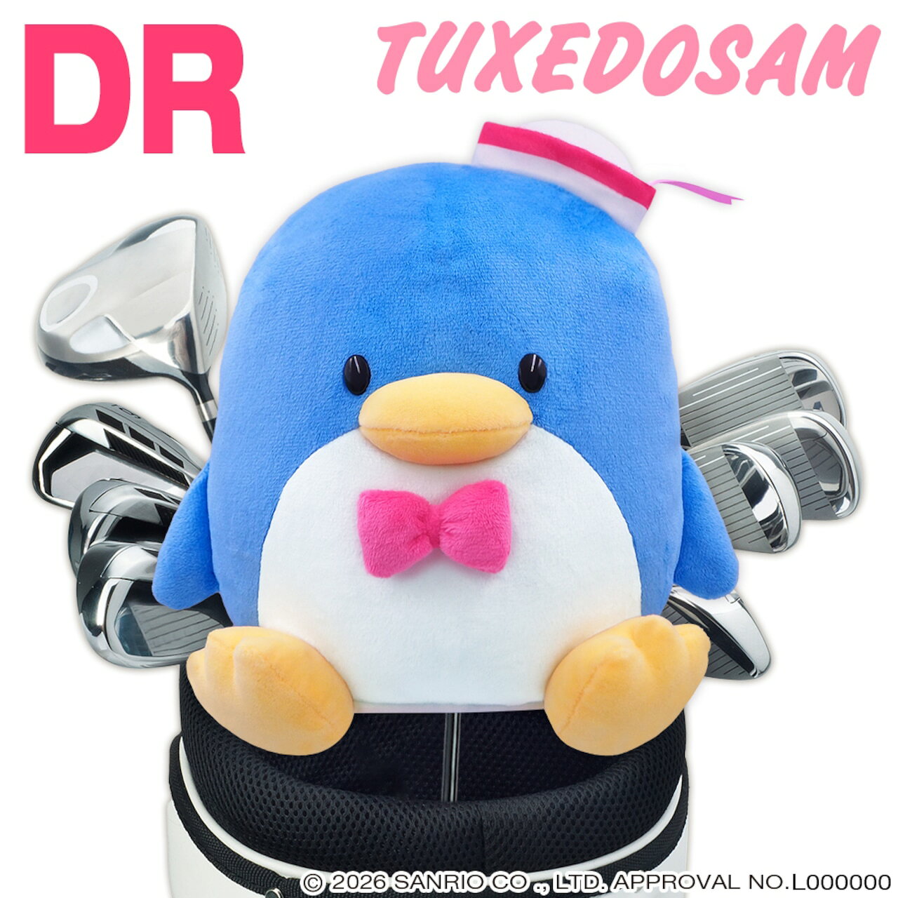 MIND（マインド） タキシードサム ヘッドカバー ドライバー用 TXHD001