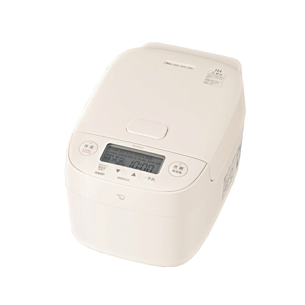 象印 IH炊飯ジャー NV-KA10-WA 5.5合 ホワイト