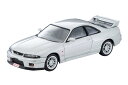 トミーテック 1/64 LV-N308b 日産 スカイライン GT-R ニュルブルクリンク タイムアタック車（銀）【324911】 ミニカー