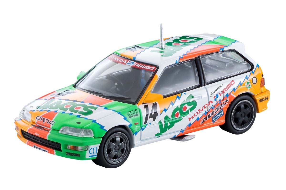 トミーテック 1/64 LV-N229b JACCS-CIVIC（92年仕様） ミニカー